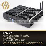 High Configuration Mini PC I7 16G RAM 1TB Dual Lan Computer thumbnail-1
