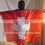 Switzerland Body Flag for promotional campaigns
