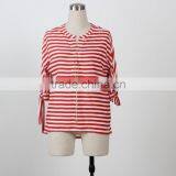 Latest Blouse Design Pictures Woman Polka Dot Blouse Top Long Sleeve Bulk Wholesale Blouse Manufacture thumbnail-4