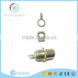 PCB Mount Panel Mount Welding With Screw And Gasket Nut And Washer Bulkhead F Female Connector thumbnail-1