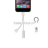 New Arrival Dual Port 3.5mm Light up Headphone Cable thumbnail-1