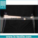 Black Denim Apron With Leather Straps thumbnail-5