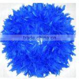 Chandelle Wreath on Foam Base, Blue thumbnail-1