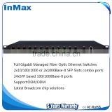 24 port 10/100/1000Mbps SFP Ports Network Switch usb Powered Ethernet Switch S5326