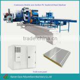 2016 Hot Sale PU Cold Room Sandwich Panel Machine With Raw Material.