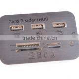 All-in-one Combo Kit USB2.0 Hub Card Reader Camera Connection Kit For IPad1/2/3 thumbnail-2