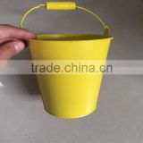 hot sale plastic finish coating metal pot big bucket