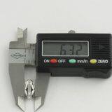 Metal Heart Shaped DIY Sterling Silver Jewelry Beads thumbnail-2