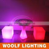 Hot Waterproof Illuminated LED Lighting Cube Chair thumbnail-4