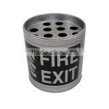 Hollow Lid Ashtray Tin Box, Tin Can,Ashtray Tin Box, thumbnail-1