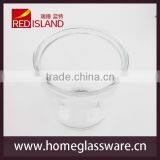 Clear Glass Planter Pot Flower Vase Customized Base thumbnail-2