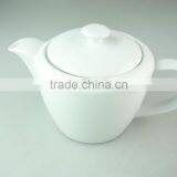 Stock White Porcelain Tea Pot With Very Cheap Price thumbnail-1
