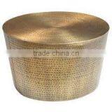 Hand Hammered Modern Side Table thumbnail-1