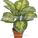 Artificial Green Bonsai Heart Fat Yellow Iron WB19-13J-YL2# ( Plant Bonsai Flower Tree of Este ) thumbnail-1