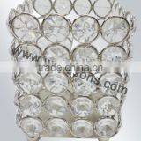 Crystal Beaded Votive Candle Holders for Wedding Decorations and Home Decor thumbnail-4