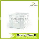 Metal Mesh Punched Desktop Organizer Memo Holder thumbnail-1