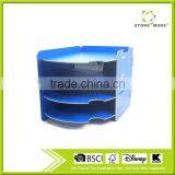 Desktop DIY Stationery Wooden Organizer thumbnail-2