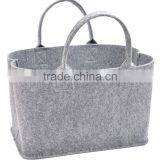 wholesale cheap OEM acceptable handmade eco felt non woven large handbag tote bag made in china