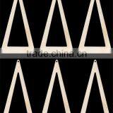 Hot Sell Tall With Hole Natural Craft Wood Cutout Earring Made in China thumbnail-1
