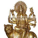 Indoor Fengshui Decoration Metal Crafts Bronze Indian God Statue for Sale thumbnail-3