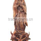 Garden Decoration Antique Religious Metal Crafts Life Size Bronze Madonna thumbnail-4