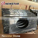 Newstar Silver Dragon Black Marble for Luxury Commercial Bathroom Vanity Top thumbnail-3