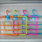 Thick Plastic Trousers Hanger-4tiers thumbnail-1