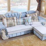 201# Best Selling Antique Classic Fabric Chaise Lounge /corner Sofa/ Functional Sofa thumbnail-2