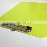 A4 Green Plastic Paper Holder Clipboard thumbnail-2