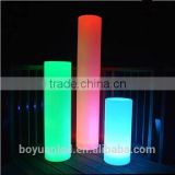 Wireless remote control lighting led column pillar for party decoration