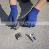 NMSAFETY 13 Gauge Blue Nylon Coated Blue Latex Wroking Gloves/abrasion Resistant Gloves thumbnail-1