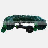 Eva Coil Hose Water Hose Garden Recoil Hose 50FT Garden Coil Hose With NOZZLE thumbnail-1