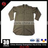 Dark Grey Wholesale Bdu CVC 70/30 210 GSM Military Uniform