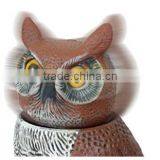 Plastic Rotating Head Wind Action Owl Bobbling Bird Scare Owl by Wind thumbnail-4