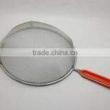 Kitchen Accessories Stainless Steel Cooking Splatter Screen With Plastic Handle for Splatter Cuard Fits thumbnail-4