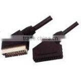 SCART PLUG TO SCART JACK 21 P Cable thumbnail-1