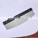 High Quality Stainless Steel Pizza Cutter Rocker Knife thumbnail-1