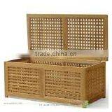 TEAK WOOD CUSHION BOX thumbnail-1