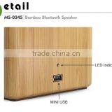2016 Wireless Mini Bamboo Bluetooth Speaker thumbnail-4