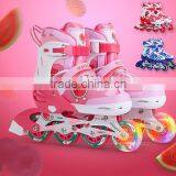 Flashing Roller Quad PU Wheel Inline Skate for Children thumbnail-6