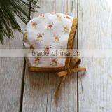 Polka Dots Cotton Baby Hat Hot Selling Bonnet Readymade Garments Wholesale thumbnail-4