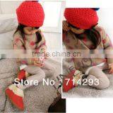 New Cotton Cute Baby's Girl's Leggings Little Cat Ankle-length Pants Leggings Light Coffee Plus Size 13758 thumbnail-1