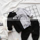 2-7 Years 2017 New Wholesale Autumn Cotton Full Sleeves Stitching Letter Kids Clothing Jackets thumbnail-6