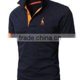 Promotional Custom Embroidered Logo and Printing Polo Shirt 100% Cotton thumbnail-2