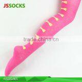 Girl Dancing Tights Pantyhose in Pink Colored With Nice Bowknot thumbnail-1