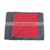 Reversible Fleece/Nylon Blanket With Carry Case - Measures 70" x 50", Nylon Bag With Zippered Closure and Comes With Your Logo thumbnail-6