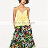 Wholesale Latest Small Sling Shirt Top Designs for Women 2017 thumbnail-4
