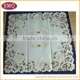 100% Polyester Hot Selling New Design Embroidery Trendy Tablecloths thumbnail-1