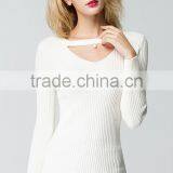 2017 Fashion Stylish Womens Sexy Tight Knitted Pullover Turkish Sweaters for Wholesale thumbnail-2