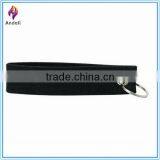 Felt Soft Touch Key Strap With Split Metal Key Ring, Metal Grommet thumbnail-1